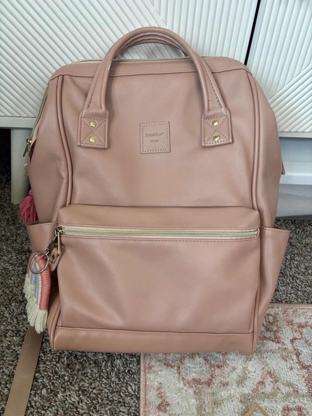 Amazon Blush Pink Women's Laptop Backpack